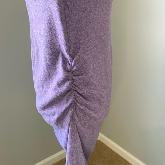 Lightweight purple maternity sweater - Picture 3 of 6